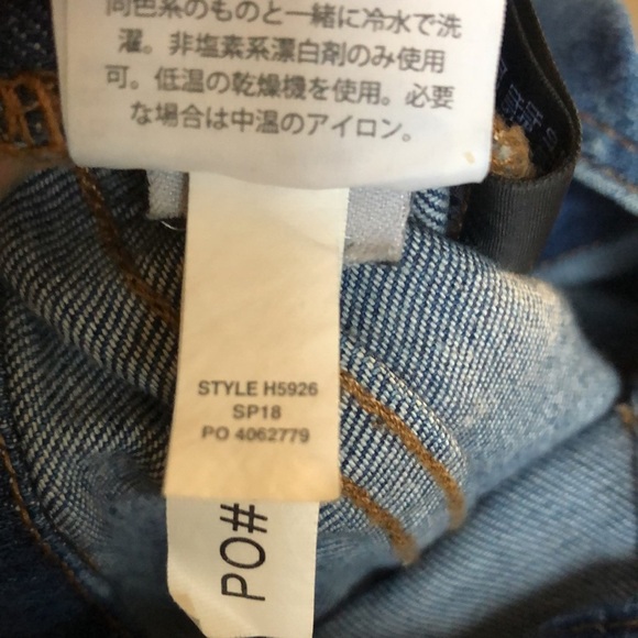 Madewell Kemp Mid Wash Skinny Overall Jeans - Picture 8 of 9